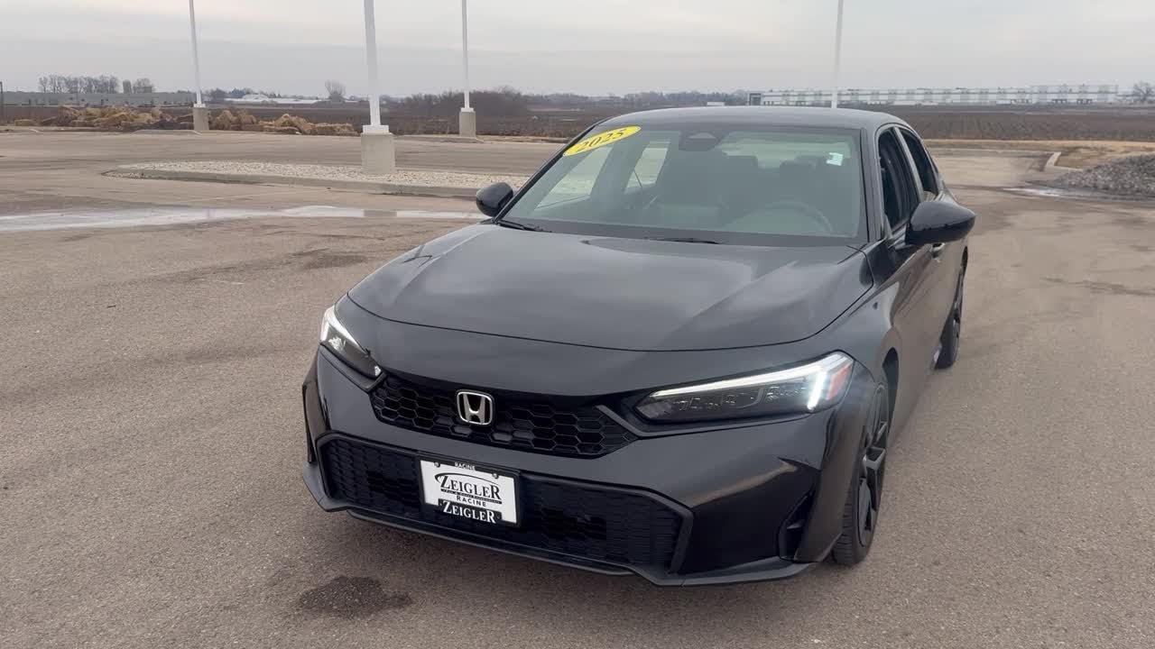 2025 Honda Civic Sport Mount Pleasant, Racine, Kenosha , Burlington, Milwaukee WI