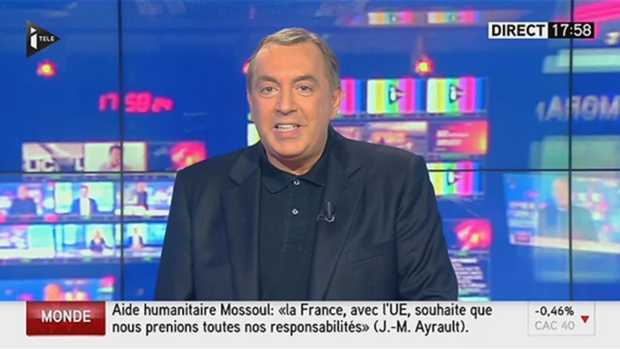 Morandini apparaît à l'antenne d'iTélé en dépit d'une rédaction mécontente