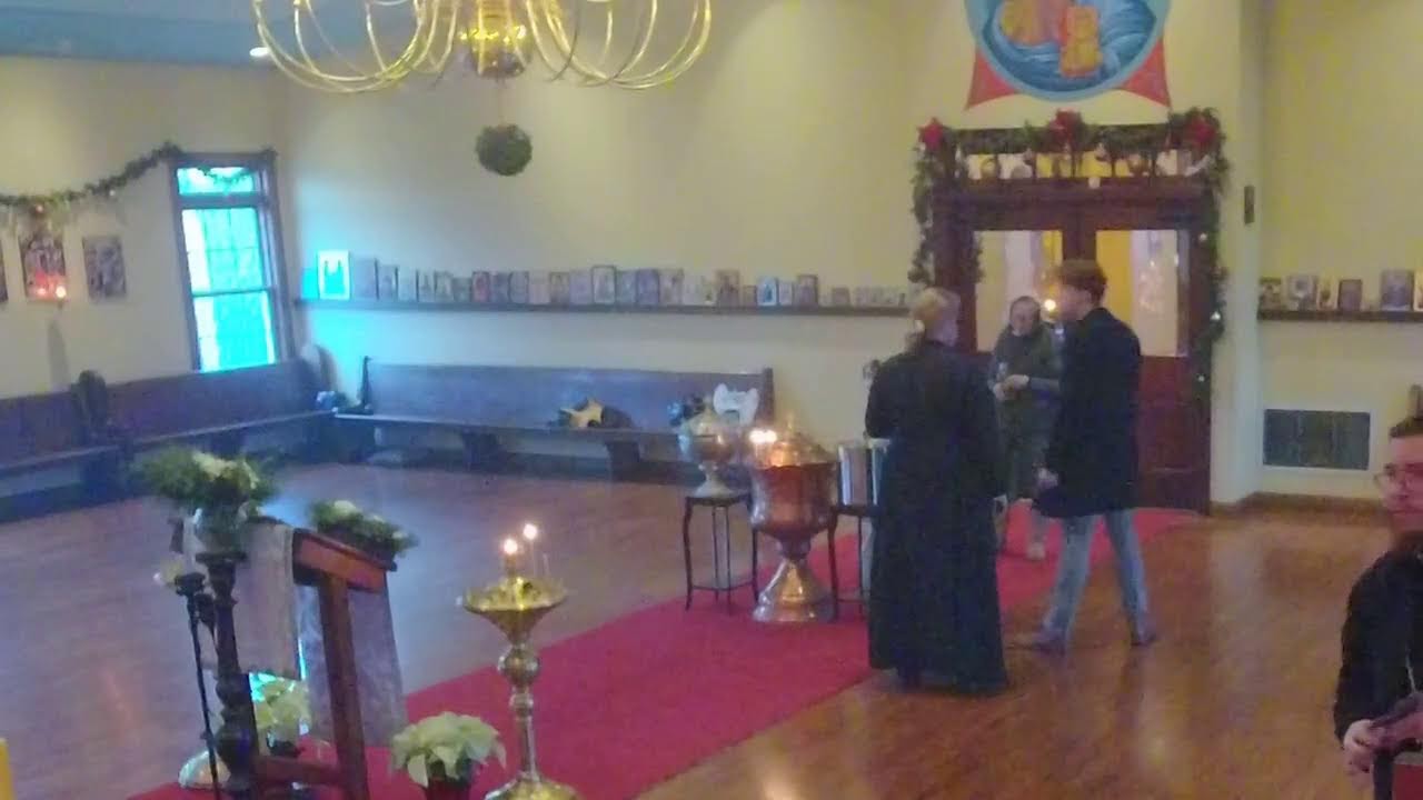 Theophany Liturgy with water blessing