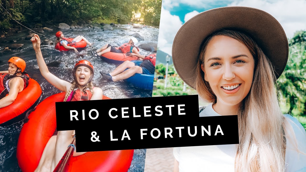 I survived a WILD adventure in Rio Celeste & La Fortuna 🇨🇷