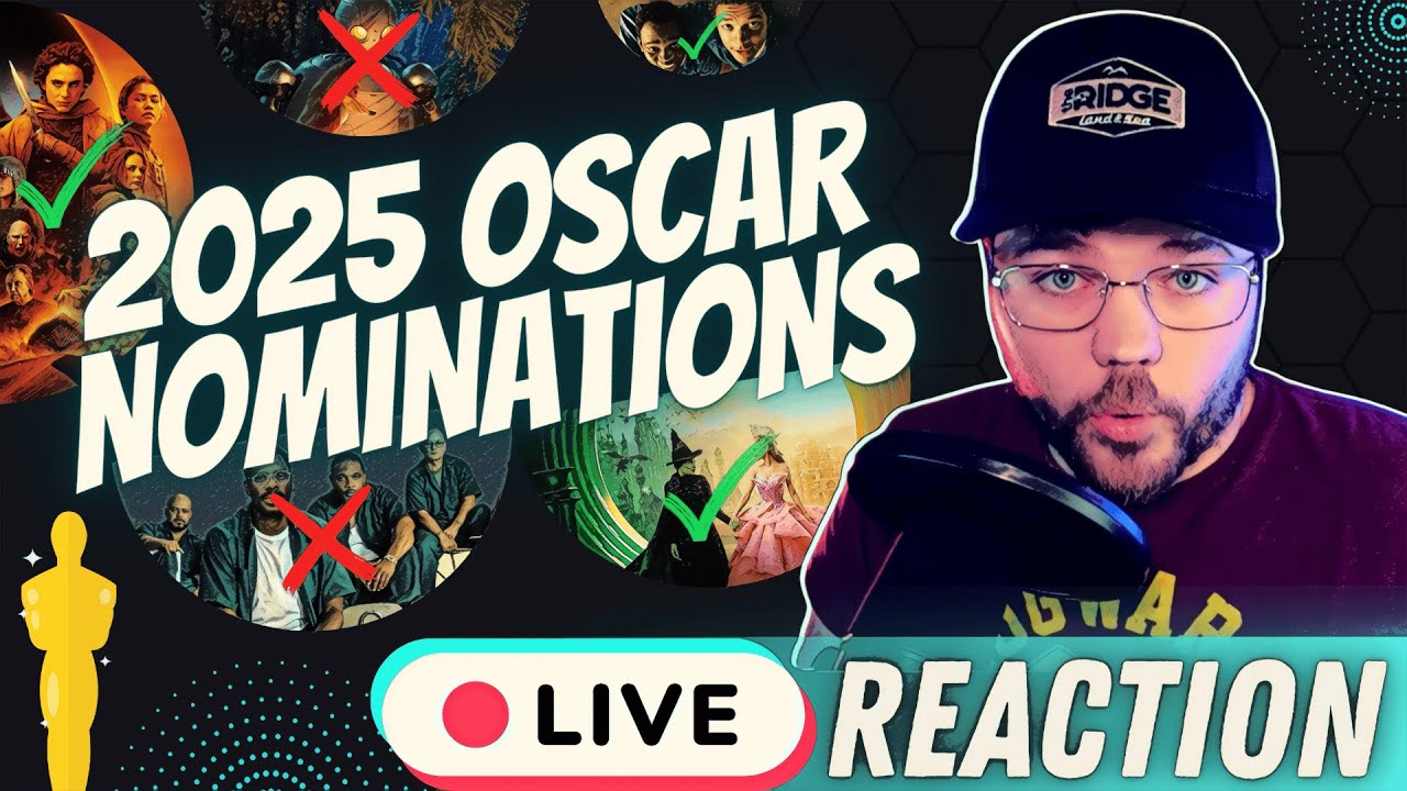 2025 Oscar Nominations Live REACTION | WTF