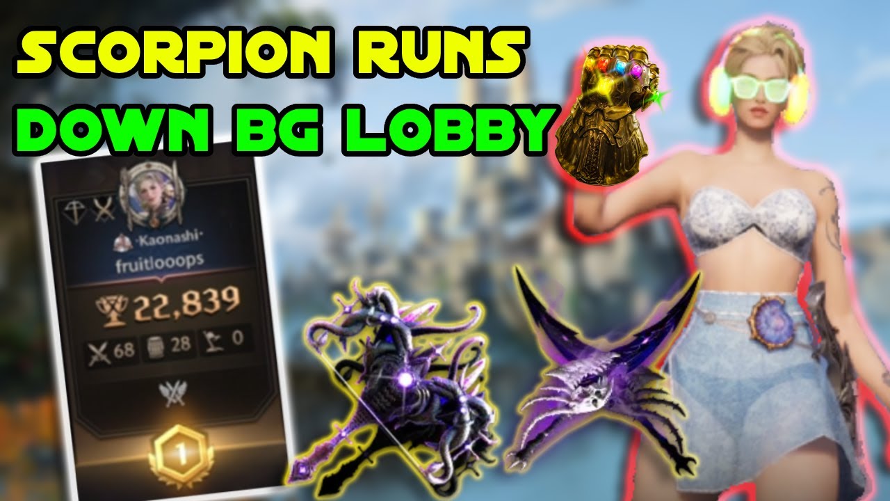 GLASS SCORPION TEVENT DAGGERS DESTROYS BGs! - Throne & Liberty