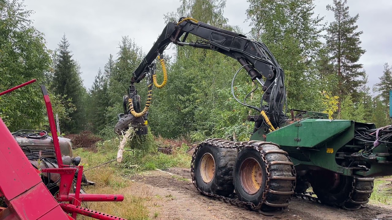 Skördare Timberjack 1870