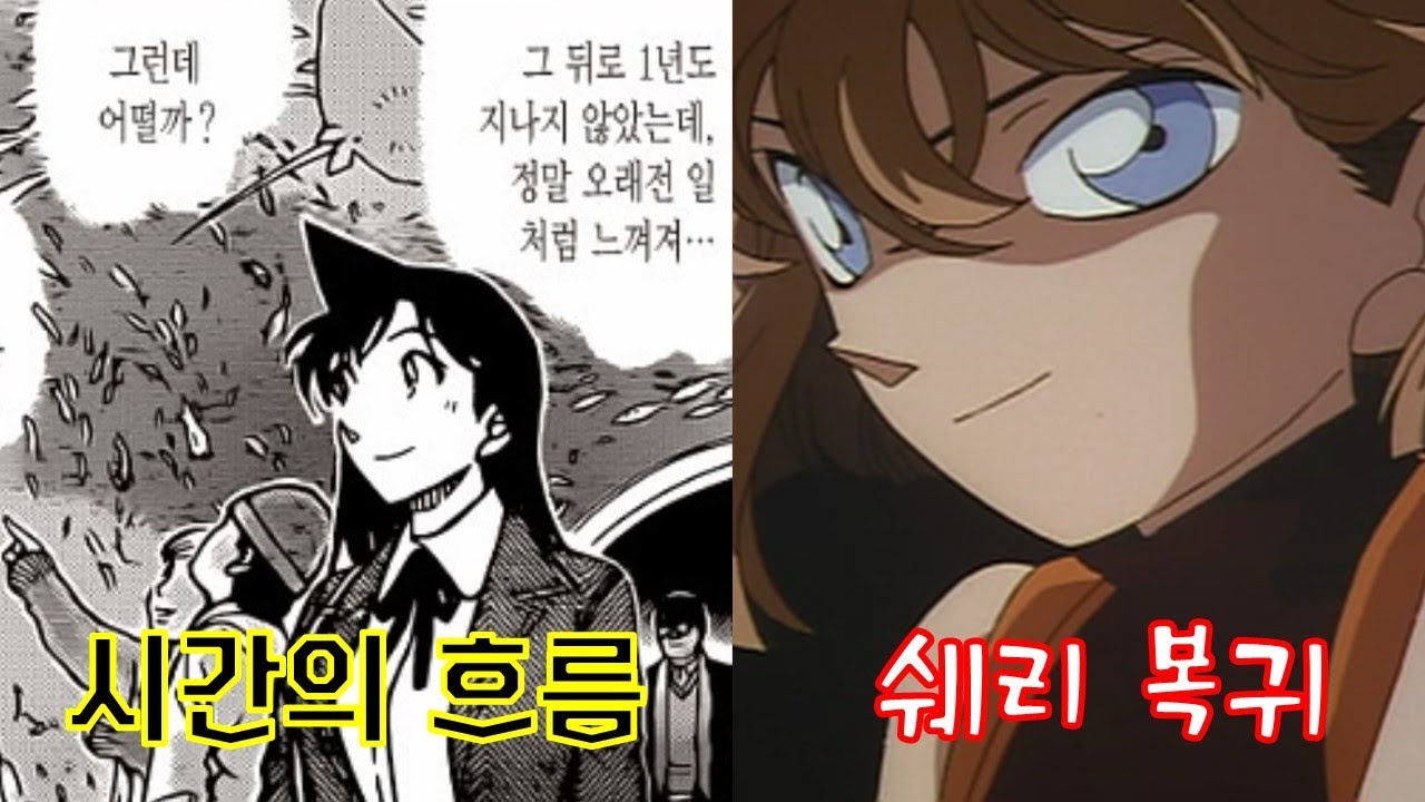코난의 완결을 위해서 바꿔야 하는 설정들 top6