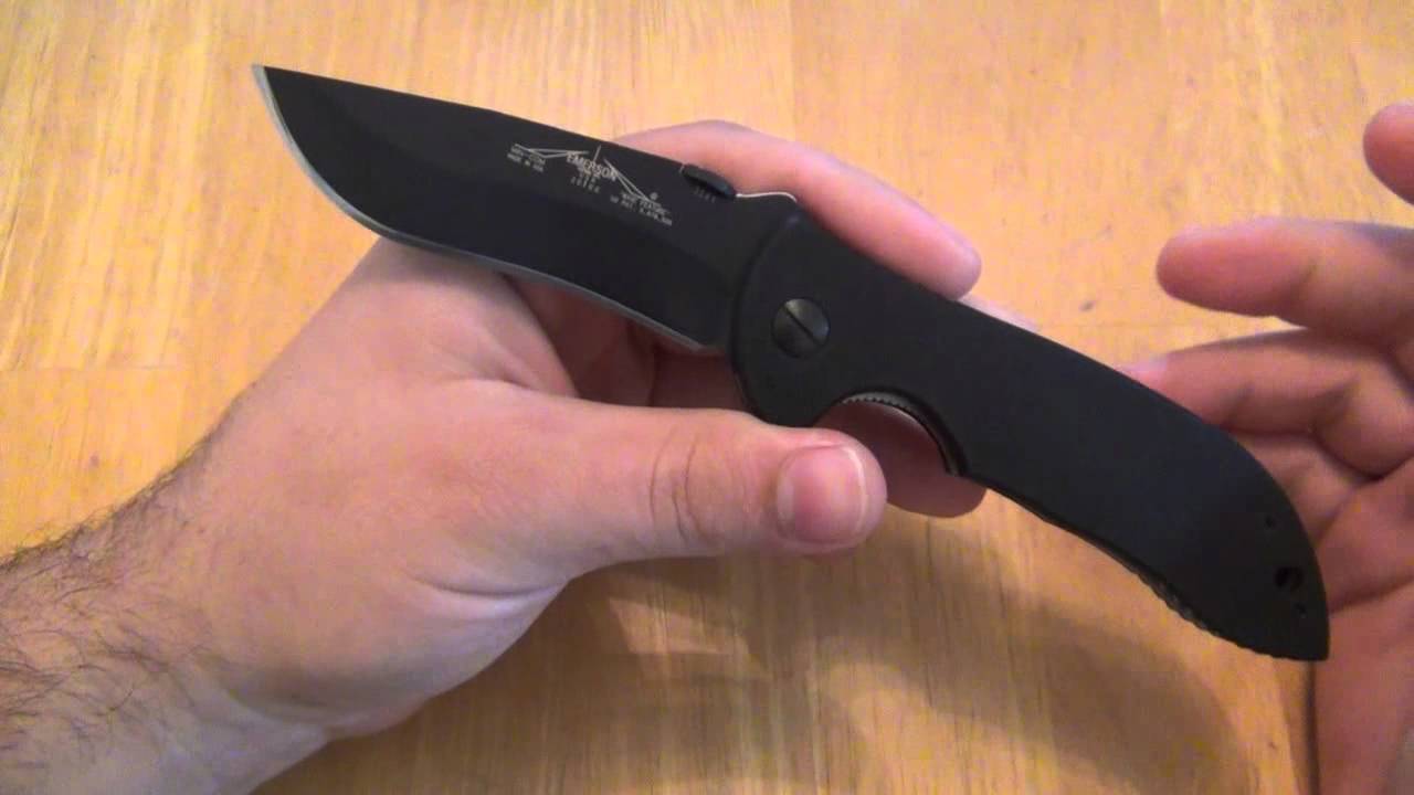 Knife Review : Emerson Mini-Commander (2005 Version)
