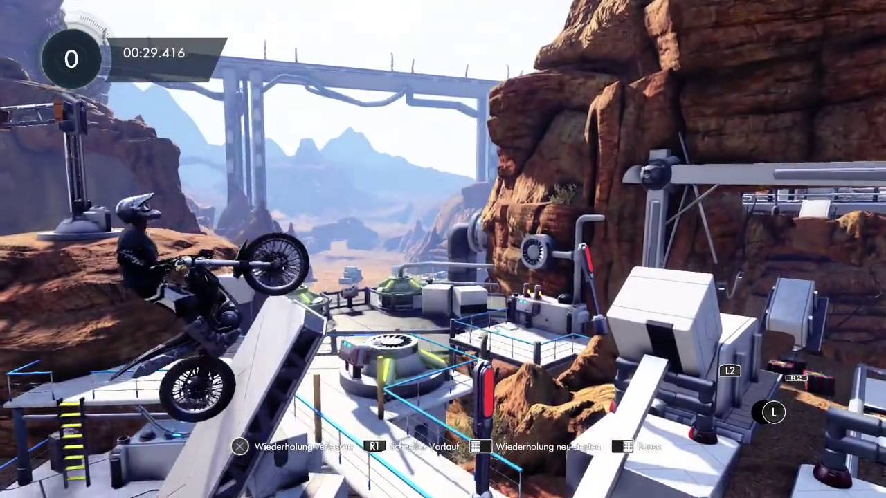 Trials Fusion - Extreme Track Platinum Medal: Rock of Rages