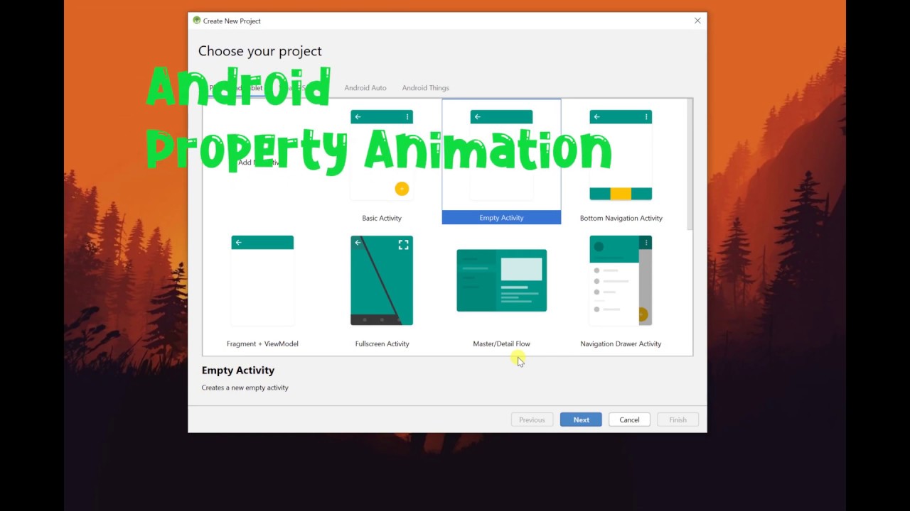 Android Property Animation
