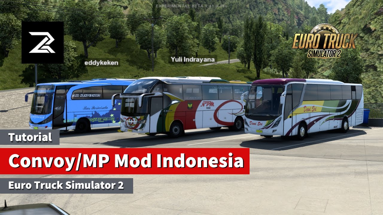 Tutorial Convoy / MP Mod 1.41 || Euro Truck Simulator 2