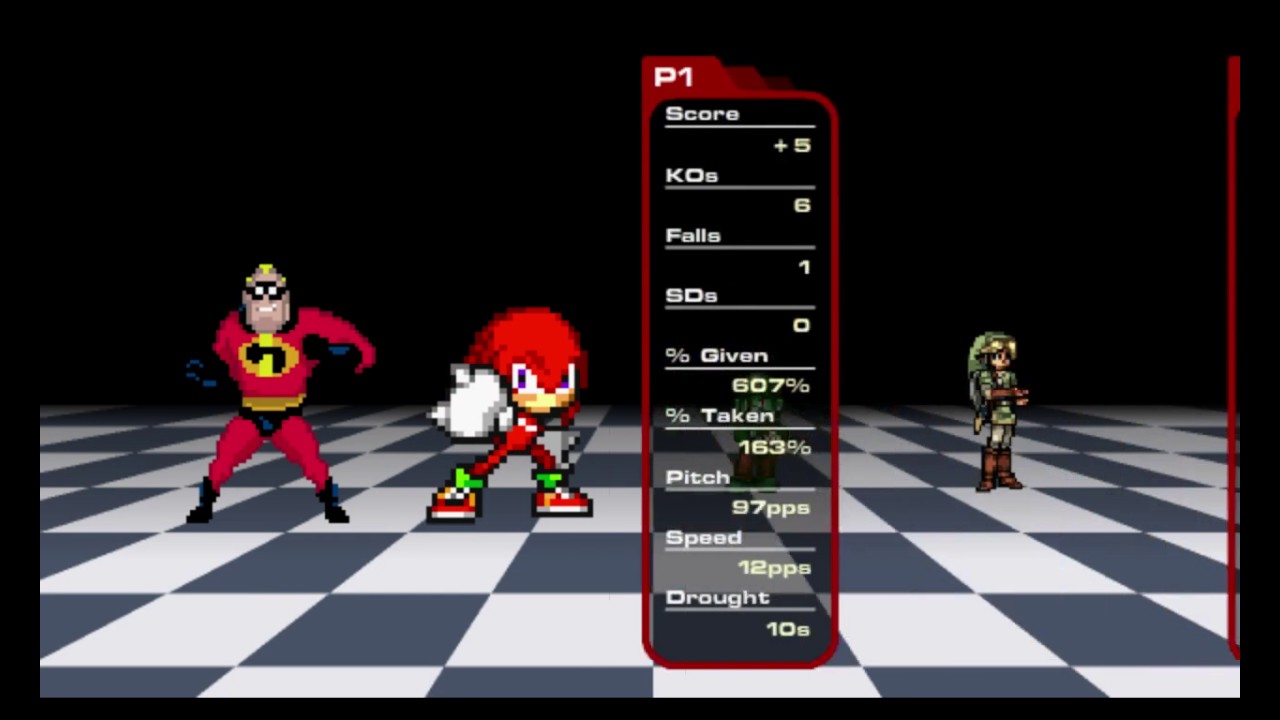 Super Smash Flash 2: Mr.Incredible and Knuckles by Super Smash Bros Mods