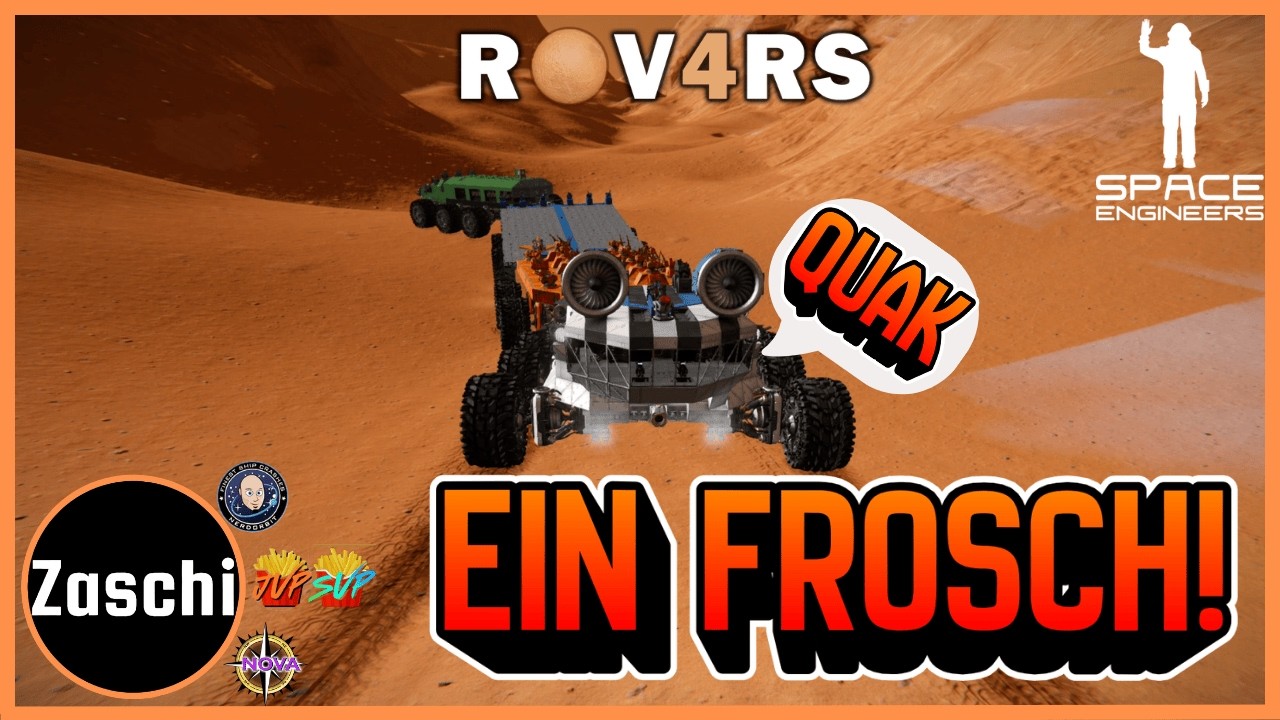 ES IST EIN FROSCH! + Gastauftritt | ROV4RS  👨‍🚀🚀🏗️ - #deutsch #spaceengineers #letsplay ​#67
