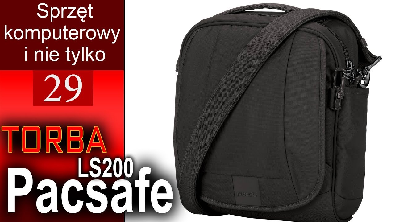 Packsafe LS200 torba antykradzieżowa - sprzęt cz. 29