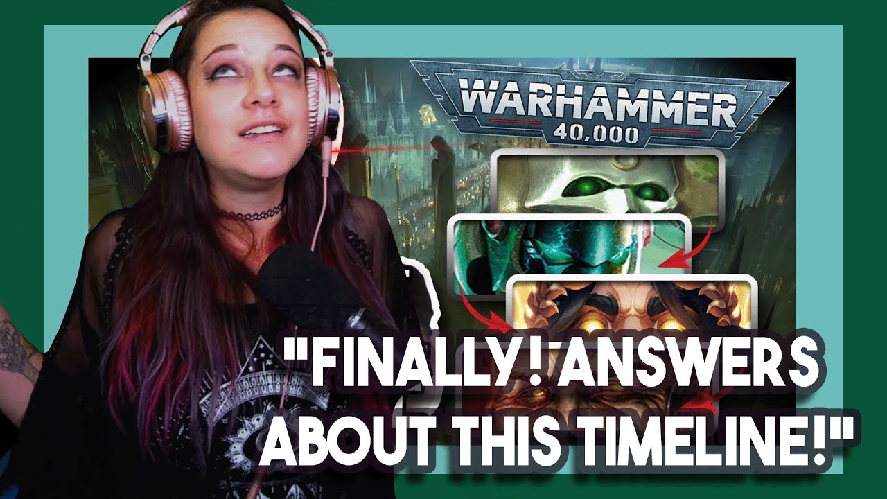 Реакция бармена: *Наконец-то! Ответы!* Что такое Warhammer 40K? Хронология вселенной Warhammer 40...