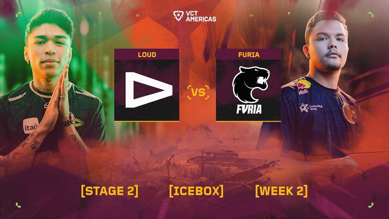 LOUD vs FURIA - VCT Americas Stage 2 - W2D4 - Map 2