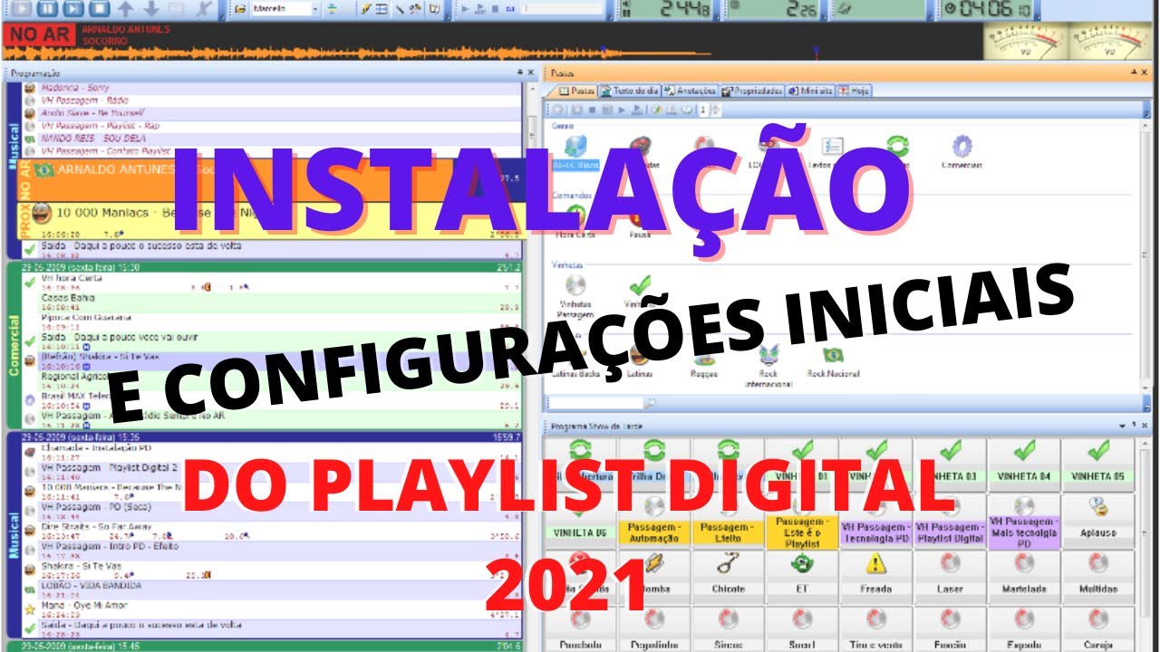 INSTALAÇÃO E CONFIGURAÇÕES INICIAIS DO PLAYLIST DIGITAL  #EP 1