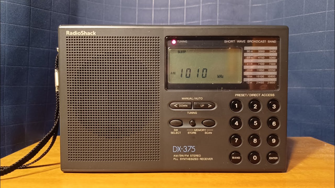 Radio Shack DX-375 AM/SW/FM Stereo Receiver