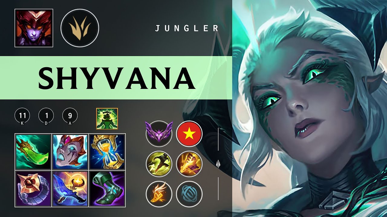 Shyvana Jungle vs Zed - VN Master Patch 26.02
