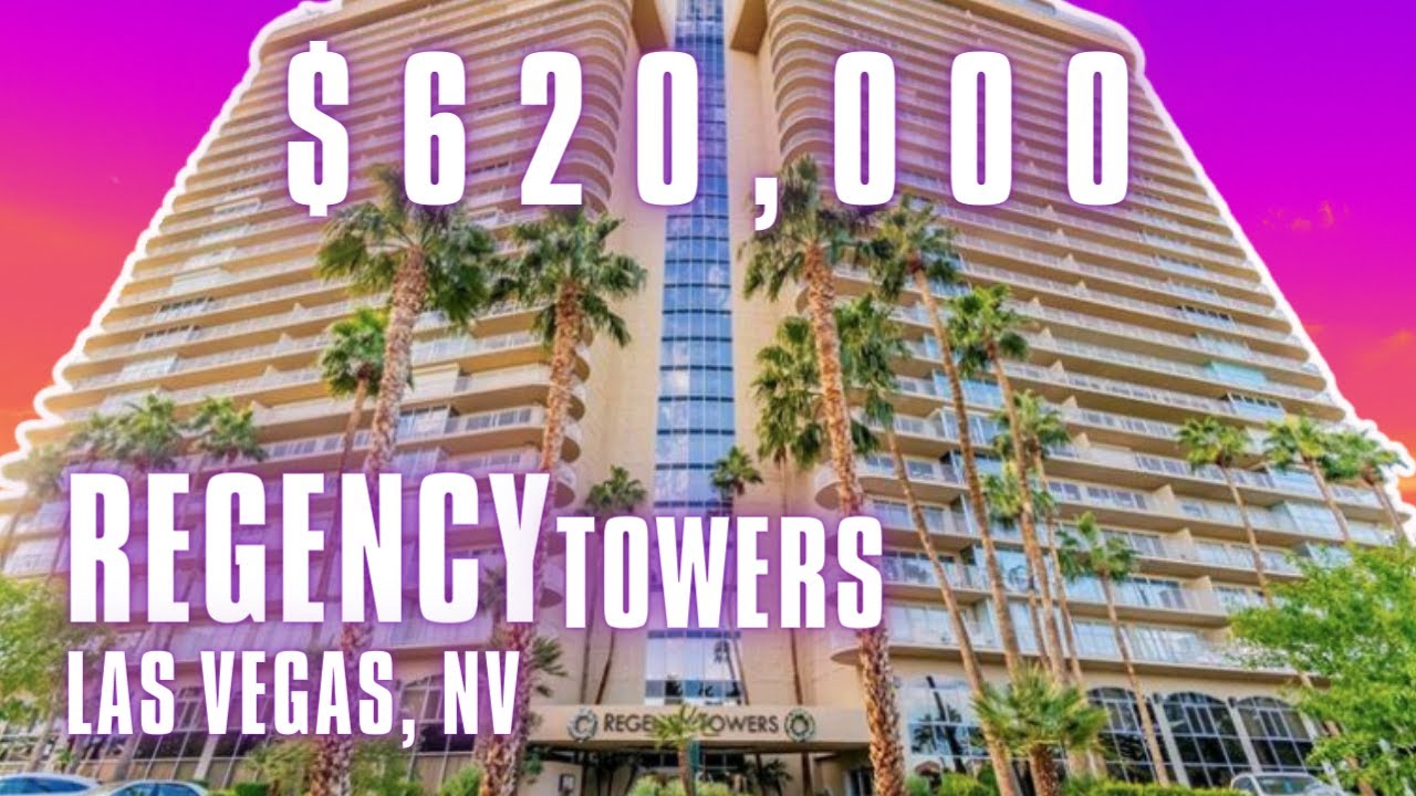 EXCLUSIVE Regency Towers: Tour the Remodeled Bel Air Las Vegas High Rise Condo on the 23rd Floor
