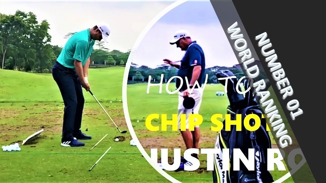Justin Rose Chip/Pitch Shot Indonesian Master 2017
