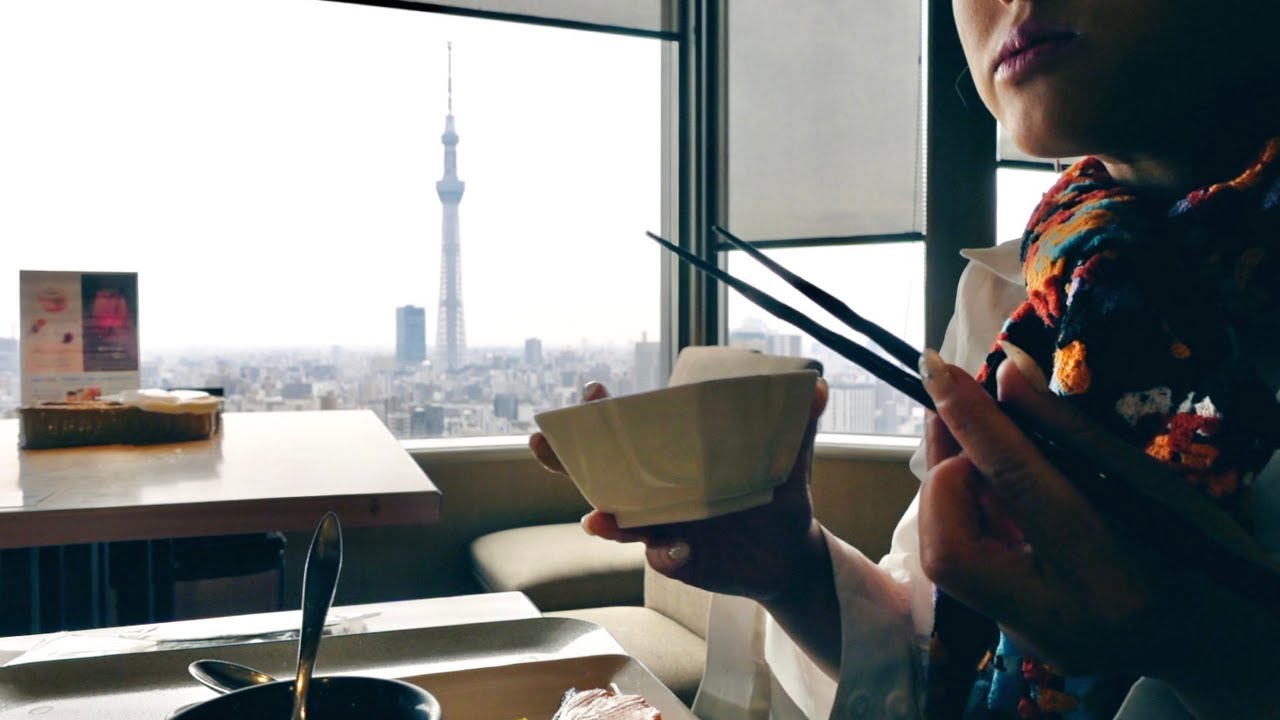 JAPAN BREAKFAST BUFFET in a 4-star hotel in TOKYO ⭐️⭐️⭐️⭐️ asakusa view hotel