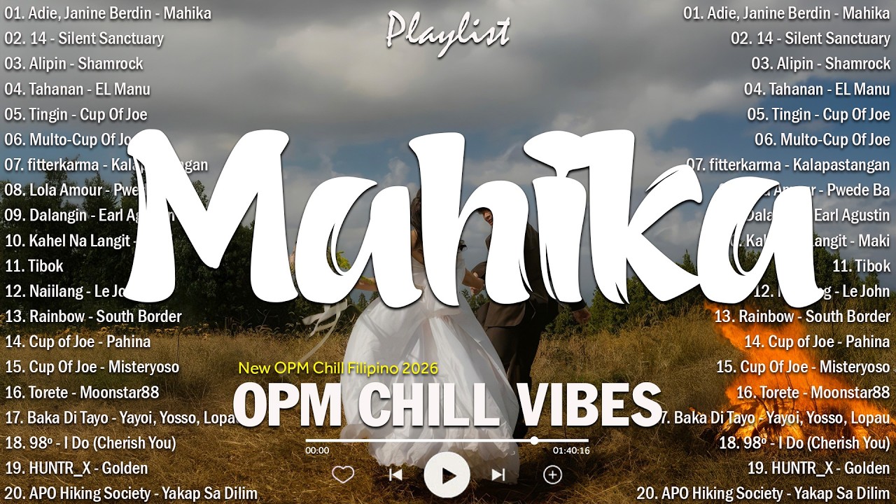 Top OPM Chill Philippines 2026 🎧 Mahika Adie & Janine Berdin Best Tagalog Hits on Spotify & YouTube