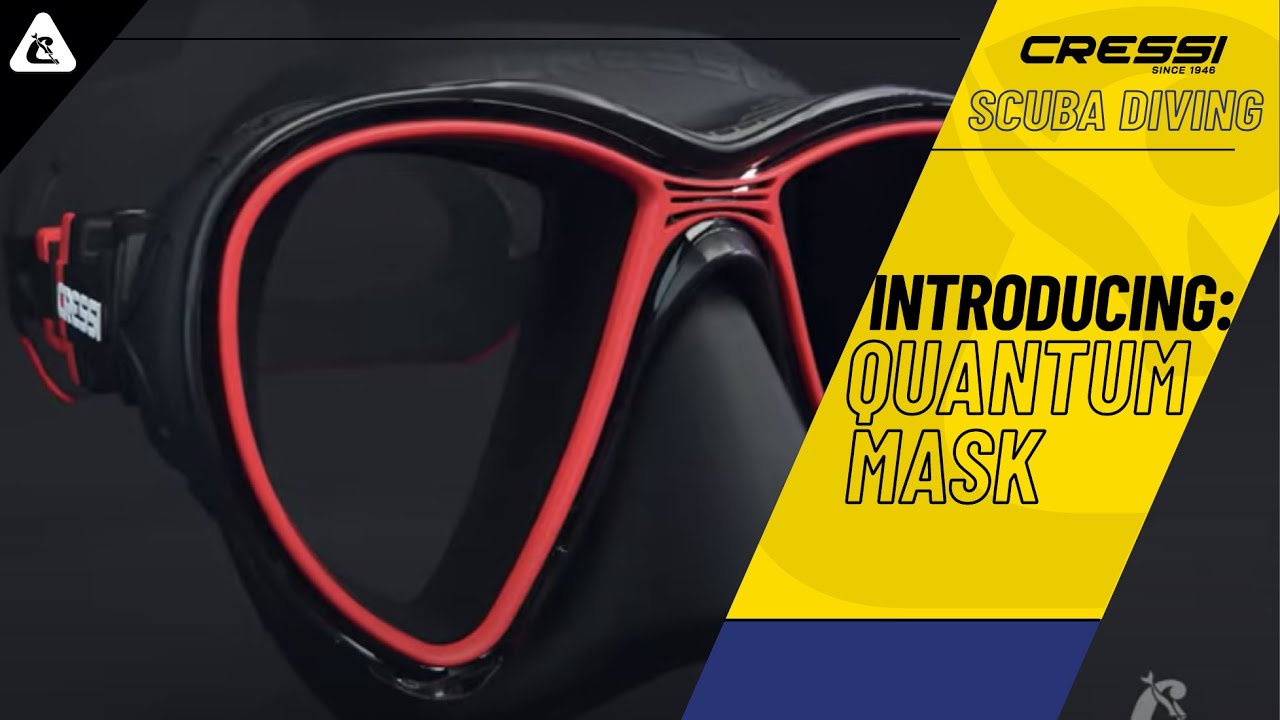 INTRODUCING : Cressi Quantum | Scuba Diving Mask