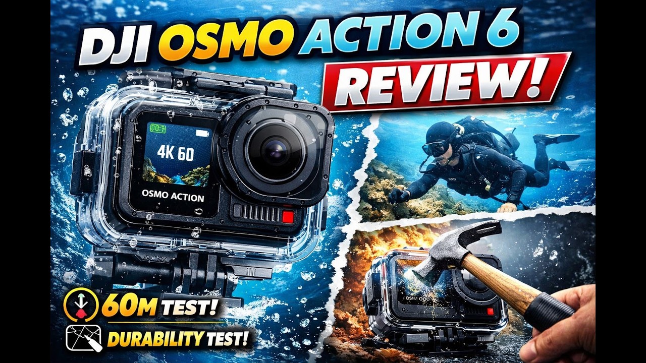 DJI Osmo Action 6 Review: Real-World Difference #dji #djiosmoaction6