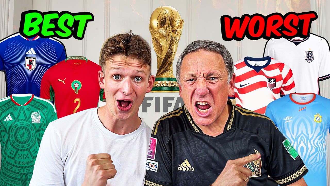 RANKING EVERY WORLD CUP KIT BEST to WORST