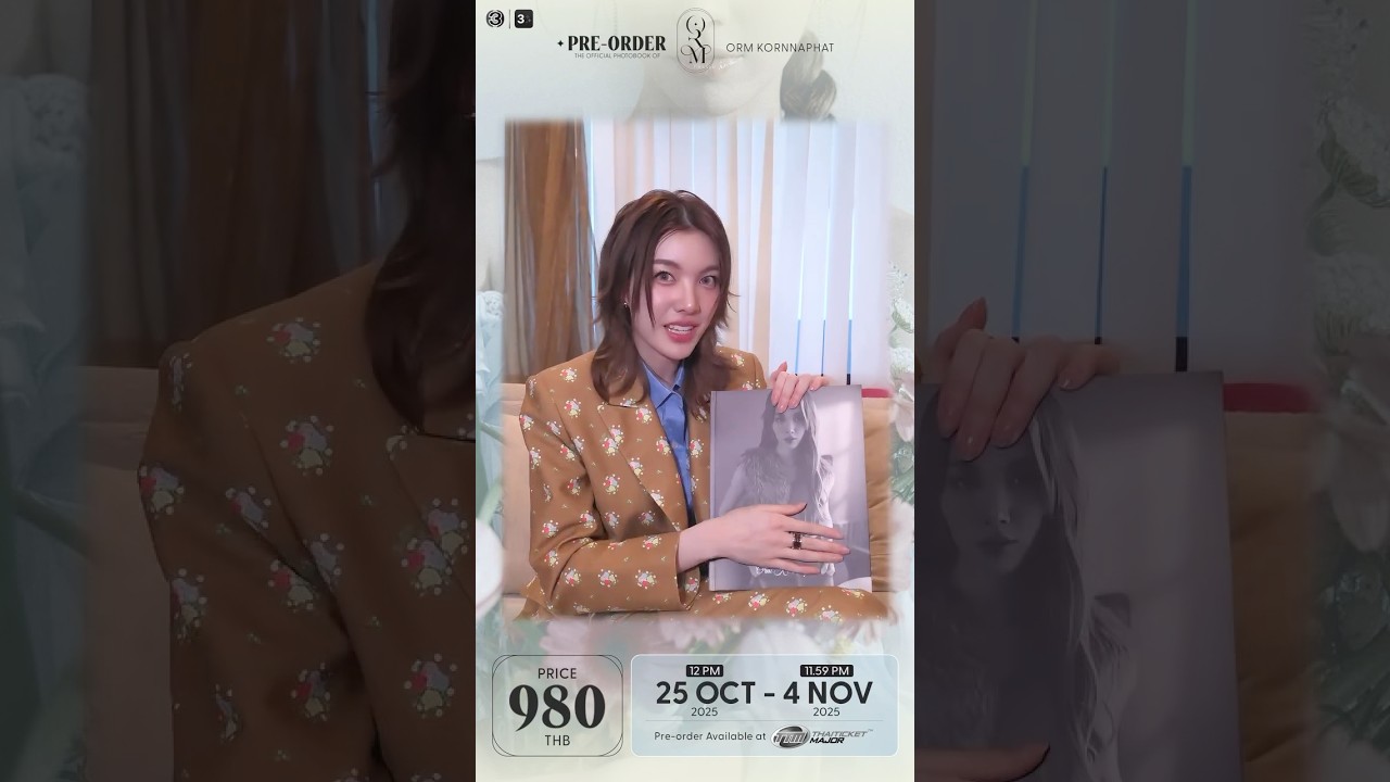 โฟโต้บุ๊คที่ผ่านพรบแล้วเอ็นดูจังรีบพรีออเดอร์กันนะคะ#ormkornnaphat #ออมกรณ์นภัส #lingorm #หลิงออม