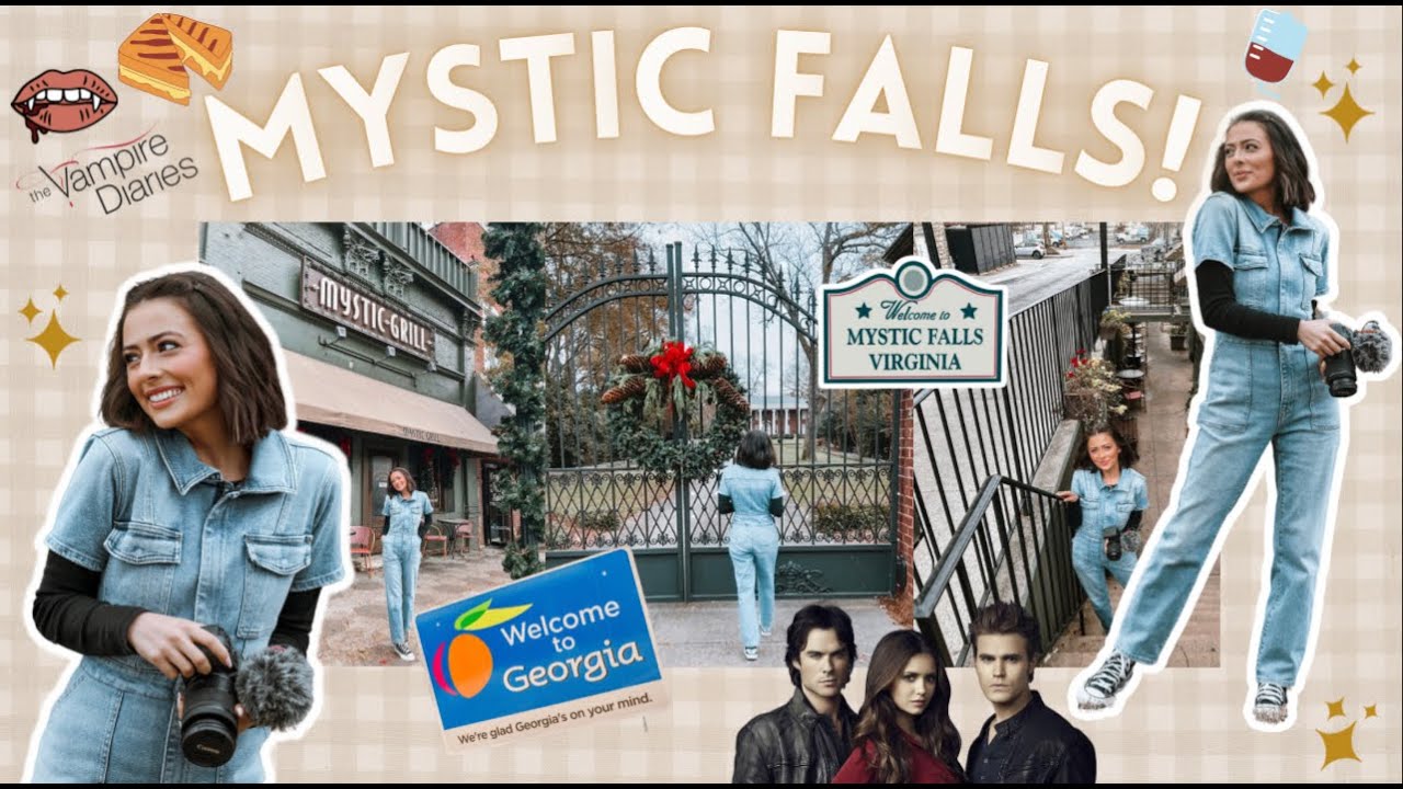 Visiting Mystic Falls in Covington, Georgia!