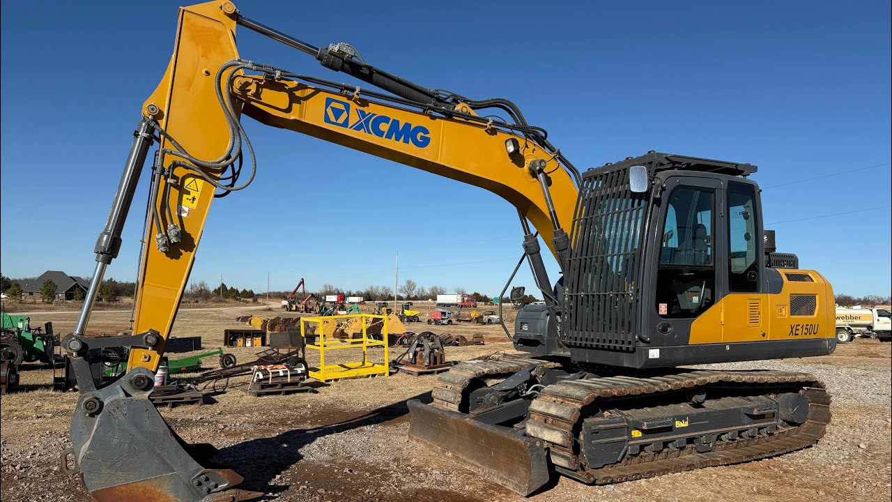 XCMG 150 Excavator Pattern Control Change Lever Location