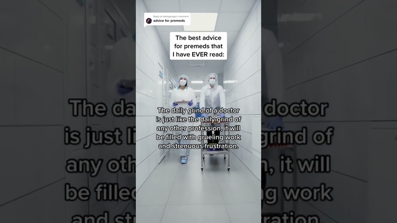 The Best Premed Advice I Have EVER Read #premed #premedical #premedadvice #medicalschool #medical