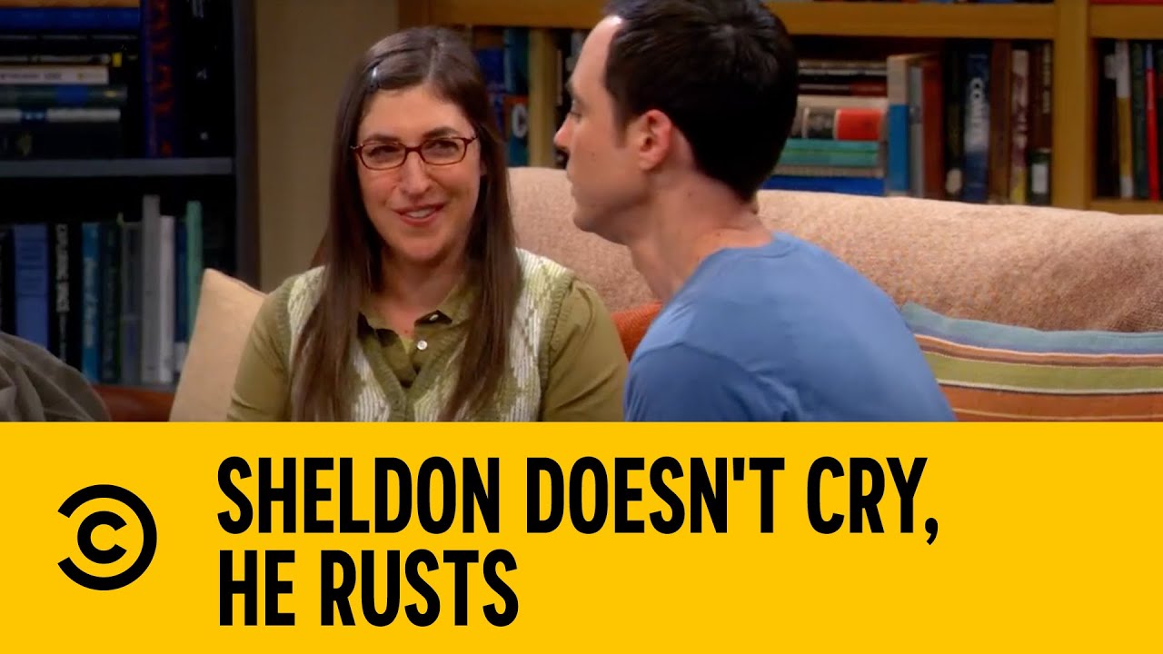 Sheldon Doesn't Cry, He Rusts | The Big Bang Theory | Comedy Central Africa