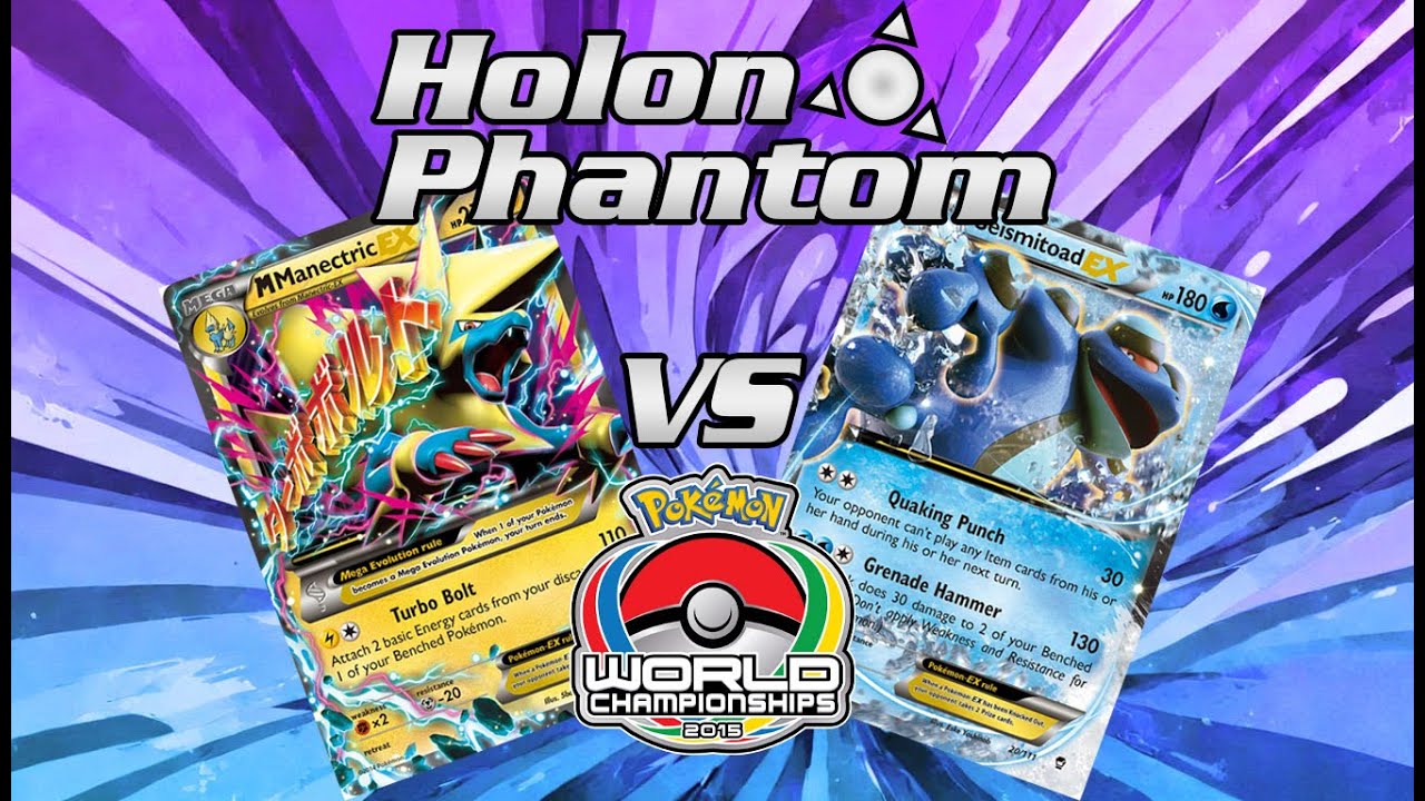 Retro Format 2015 Pokemon TCG Battle! Mega Manectric EX Vs Seismitoad EX!