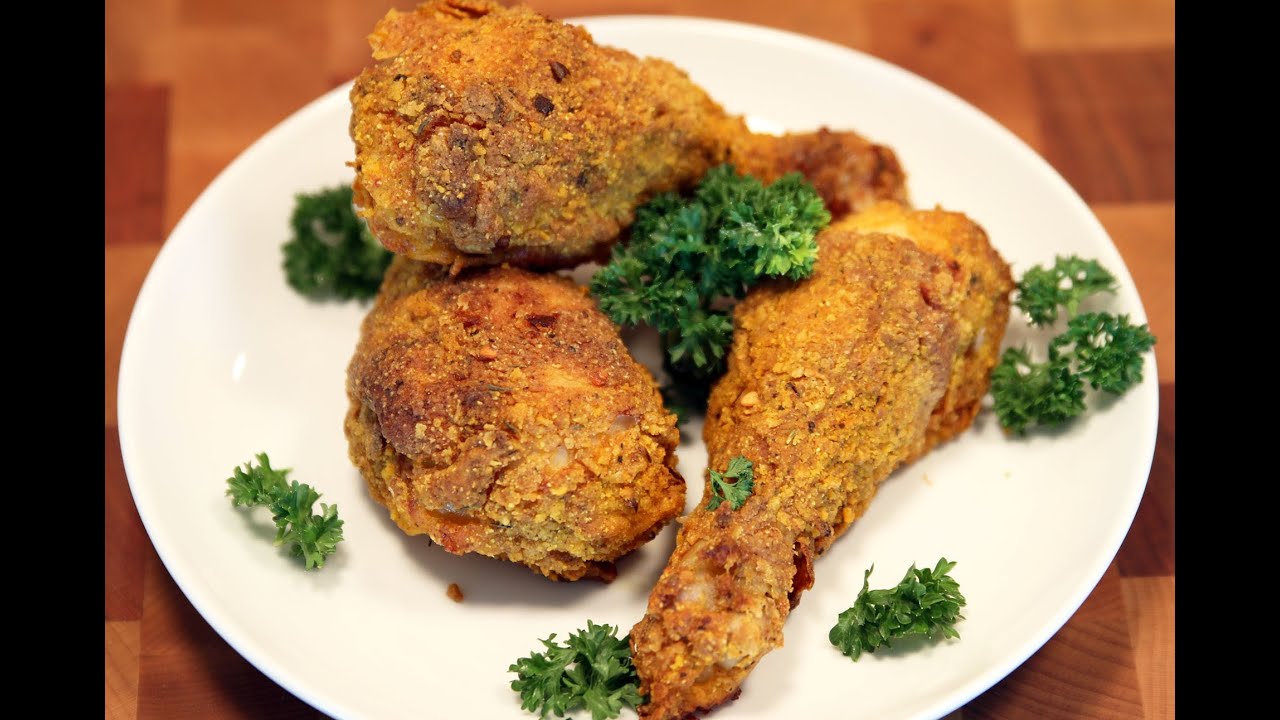 The Best Crispy Oven Fried Chicken Recipe - Make Oven Fried Chicken
