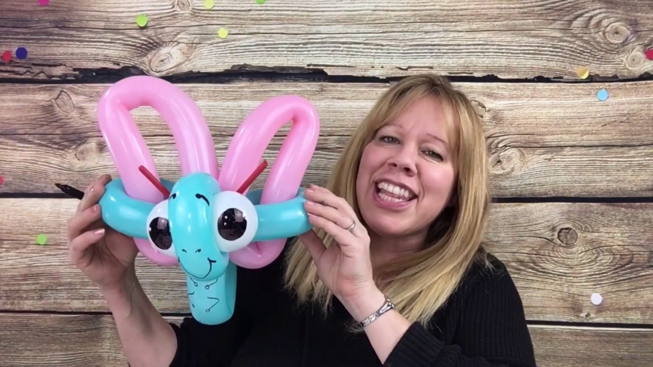 How to Make A Twisted Butterfly Balloon Good For Advanced Beginners
