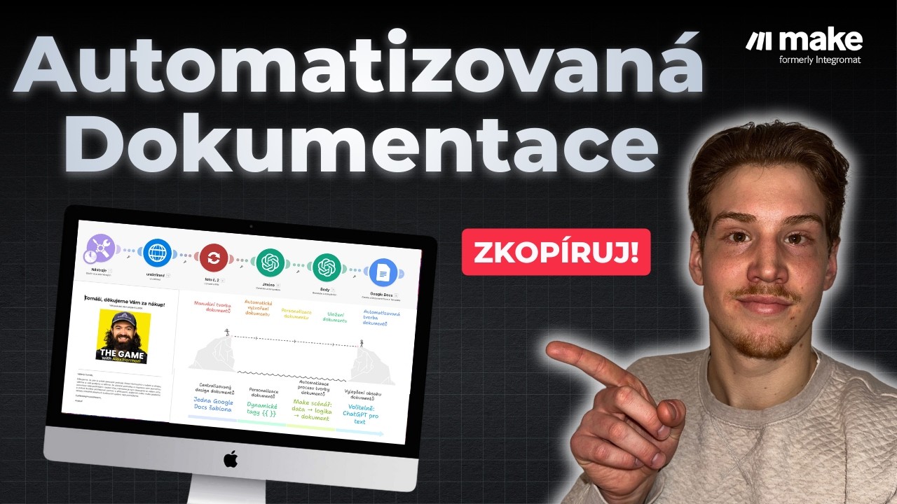 Automatizované vytváření Google Docs z šablon