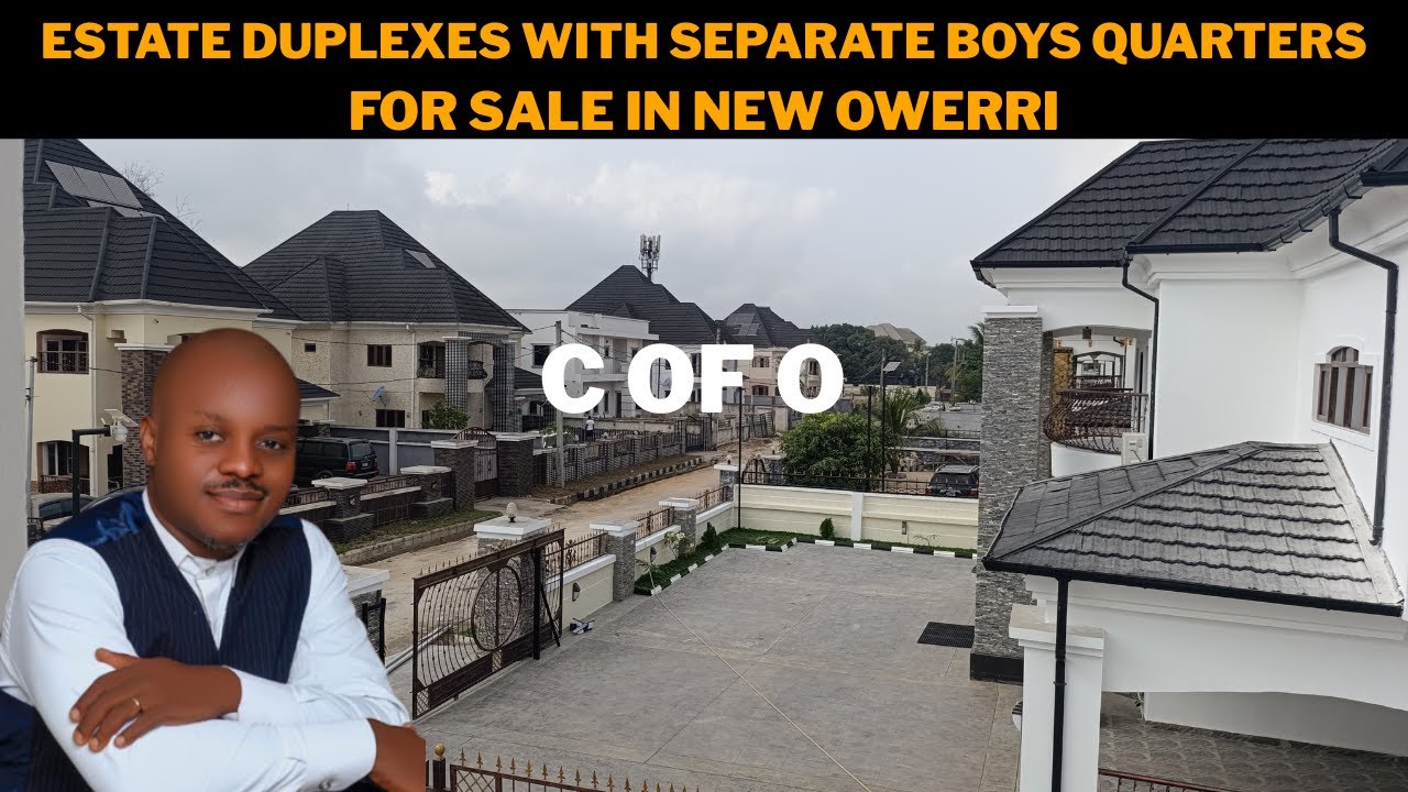 OWN A MODERN ESTATE HOME IN NEW OWERRI WITH EXCLUSIVE BOYS QUARTERS-LIMITED UNITS!