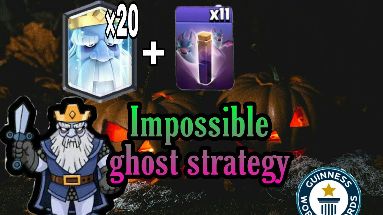 Royal ghost impossible attack strategy | clash of clans clash-o-ween