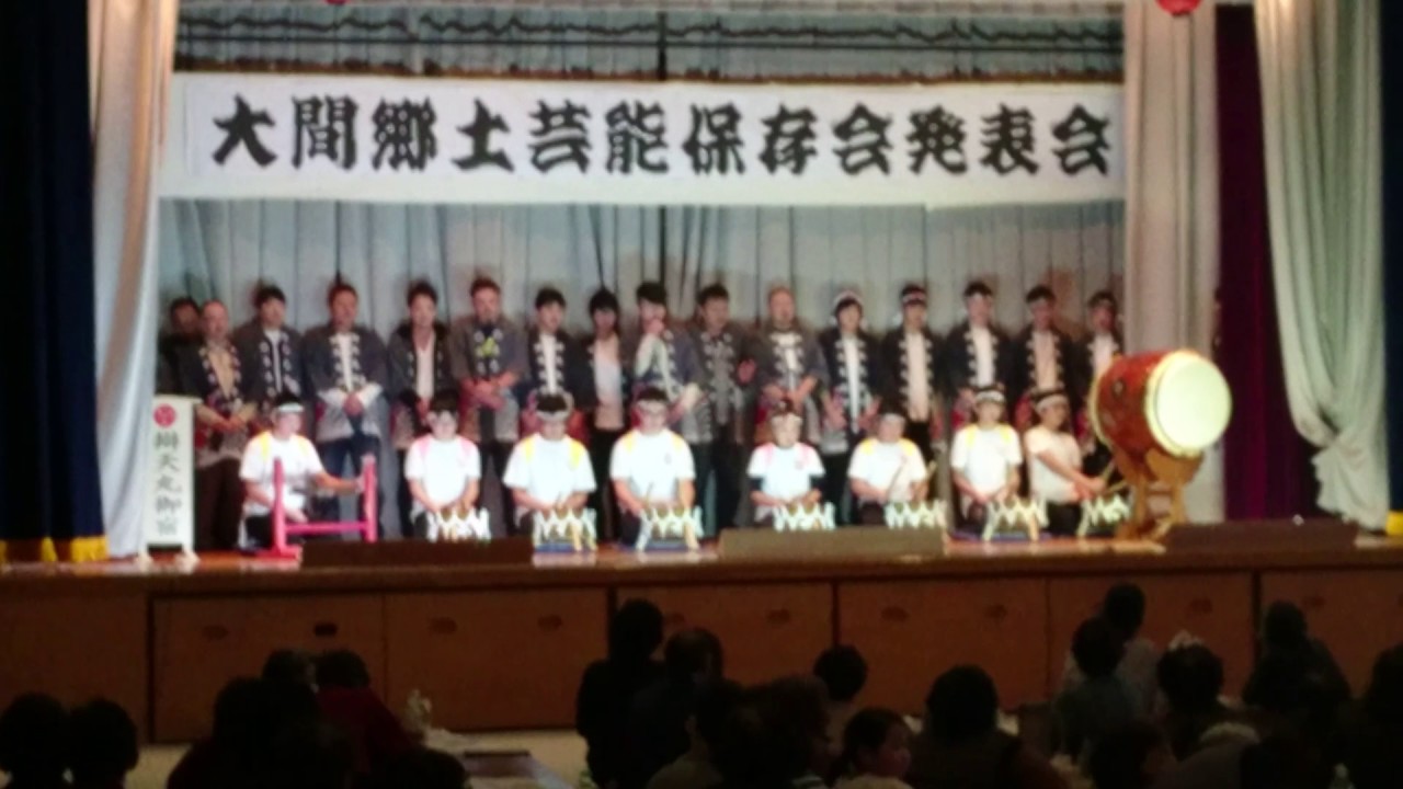 平成２９年２月１９日青森県大間町海峡保養センターより芸能保存発表会夏祭り山車囃子No.3