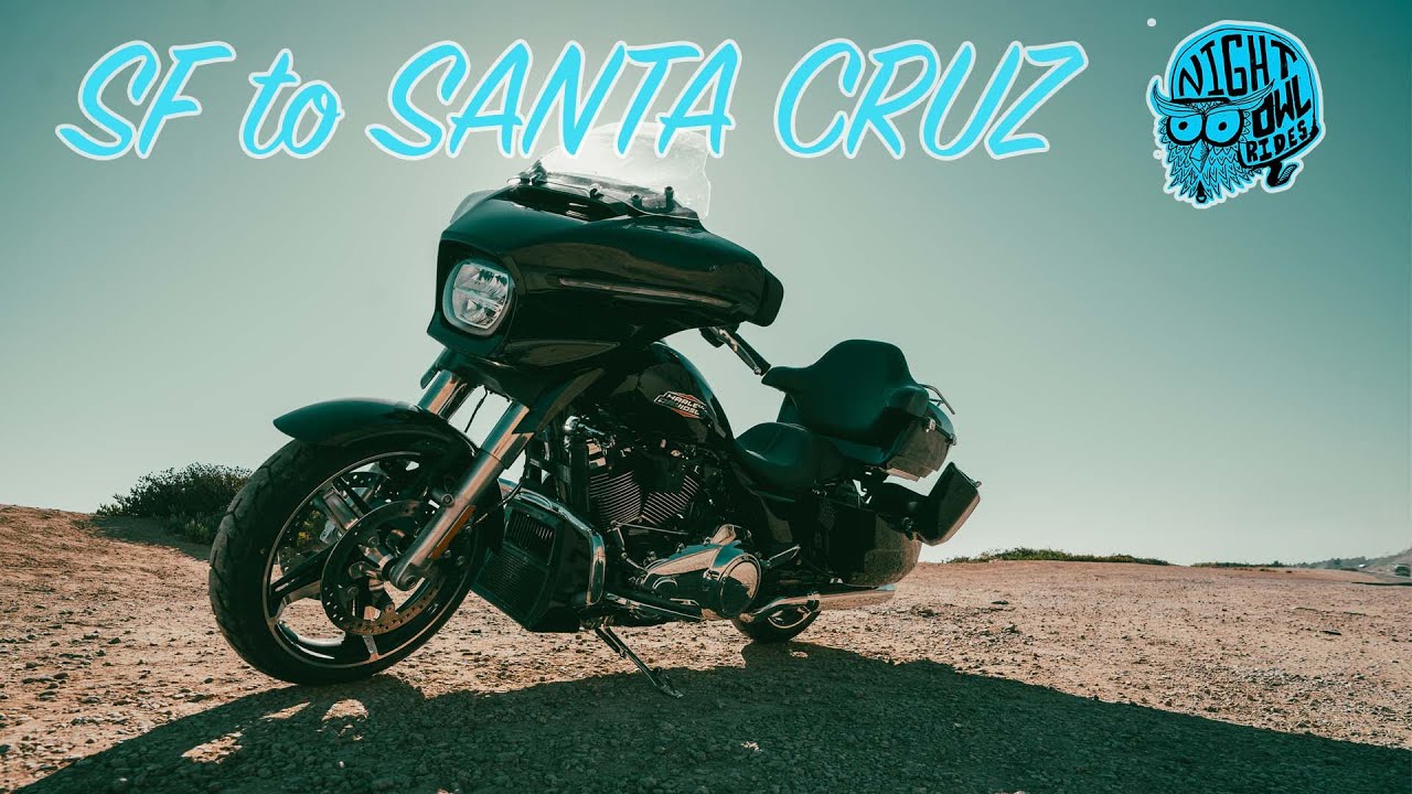 🏍️ Riding the Pacific Coast Highway on a 2025 Harley Street Glide 🌊 | San Francisco → Santa Cruz