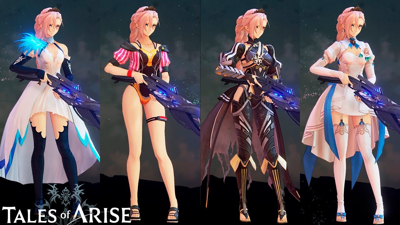 Tales of Arise | Shionne | All Haircut, Style, Costume, Attachments, Weapon Skin