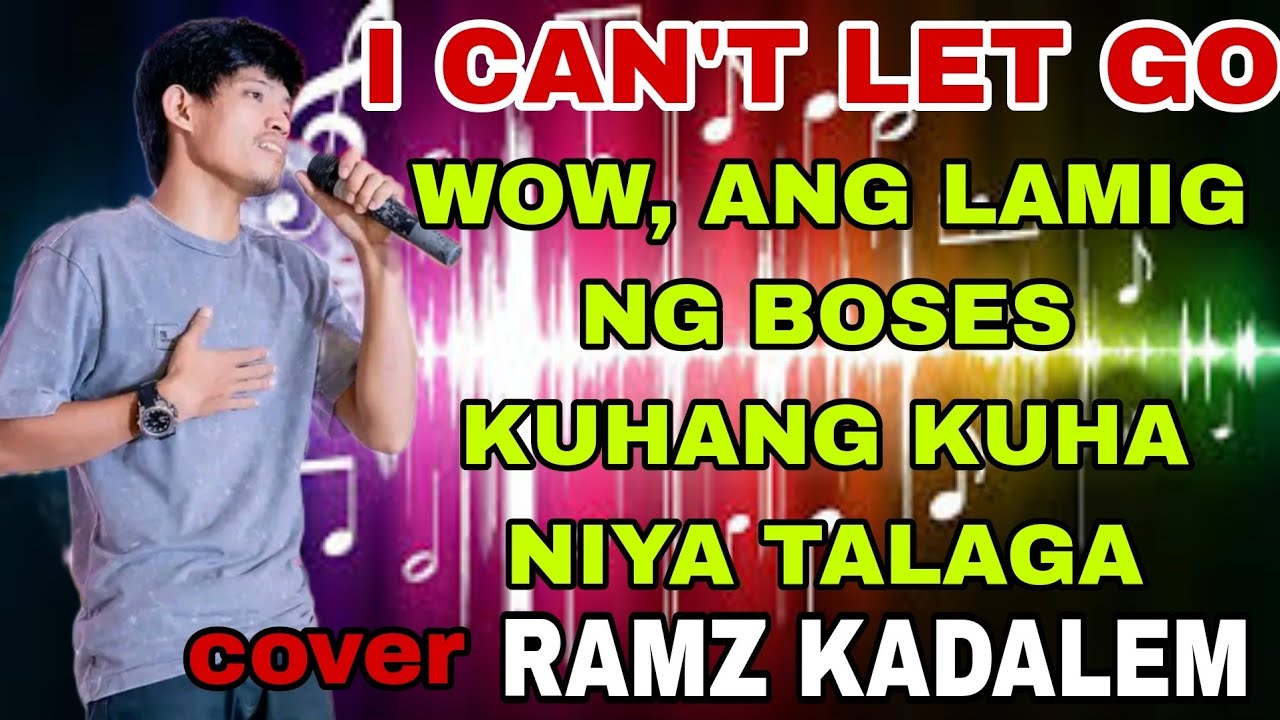 Kuhang kuha niya talaga ang lamig ng BOSES❗I CAN'T LET GO❗(cover) RAMZ KADALEM❗Live Concert 2024!