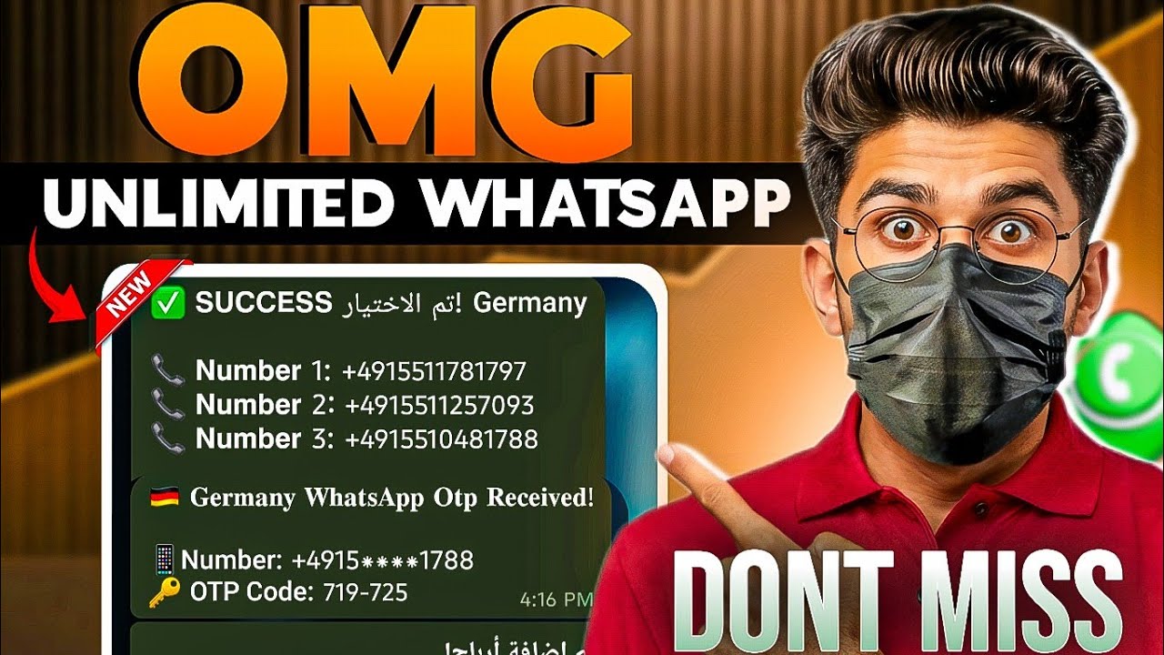 OMG Best Virtual WhatsApp Method (2026) 🔥 Unlimited WhatsApp Otp (Step-by-Step) Tutorial 