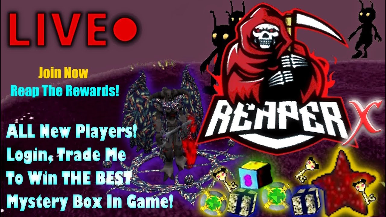 🔴 LIVE on ReaperX RSPS | NEW Fully Custom Server! Tune In! 💰*HUGE Giveaways!*🤑