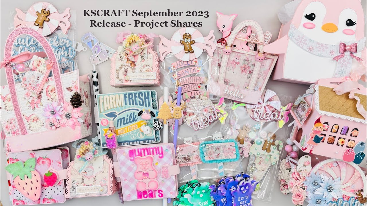 KSCRAFT September 2023 Release - Project Share #kscraft #papercraft #scrapbooking  @kscraft1652