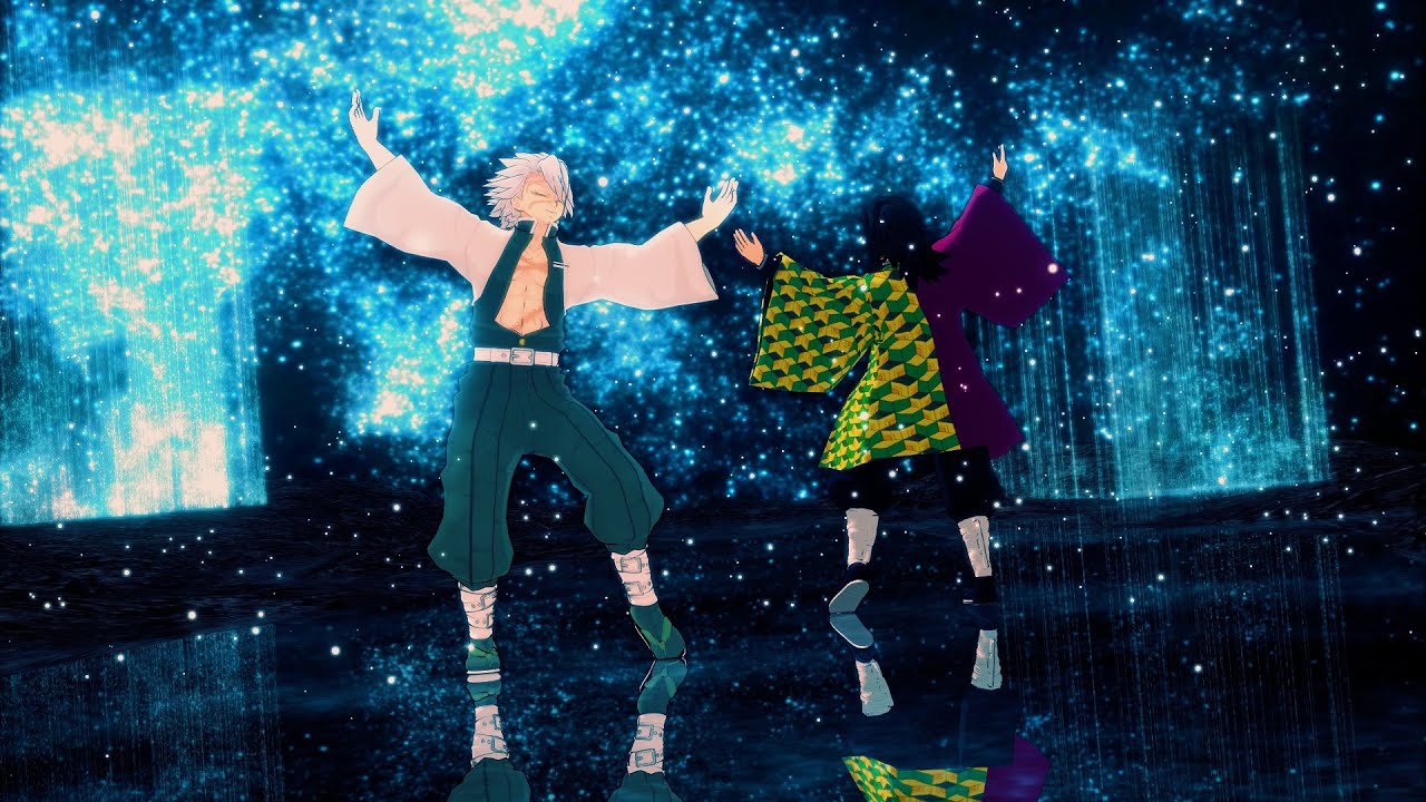 【鬼滅のMMD】よくばり【不死川実弥・冨岡義勇】