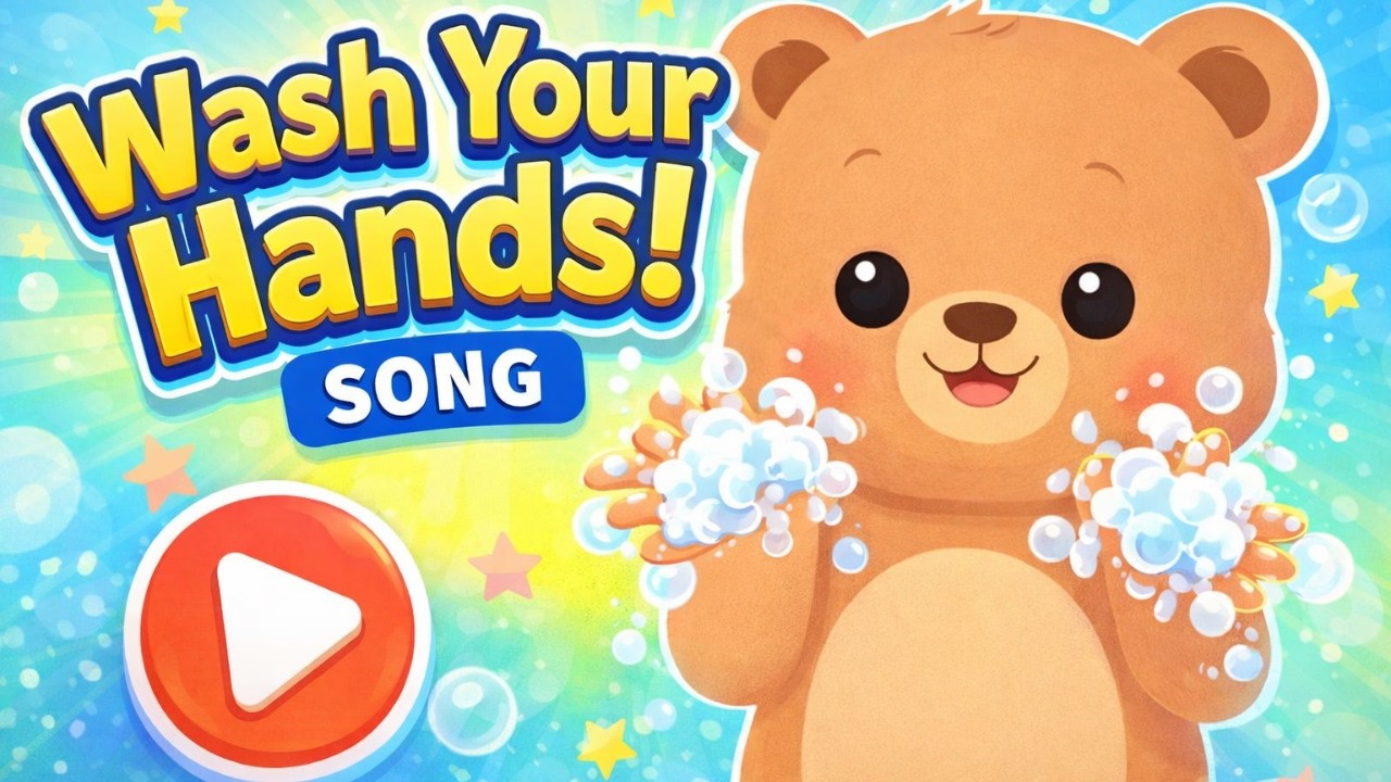 Wash Your Hands Song 🧼 | Clean Hands Song for Kids | Osito Lino