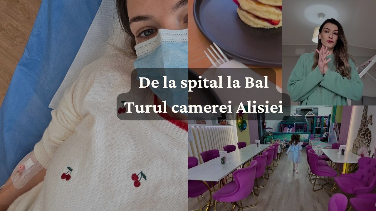 De la spital la bal 😔🎈 | Turul camerei Alisiei