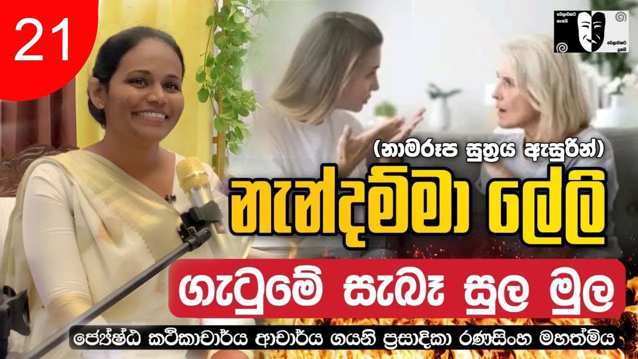21. නැන්දම්මා ලේලි ගැටුමට විසඳුමක් | Dhamsak | දම්සක්