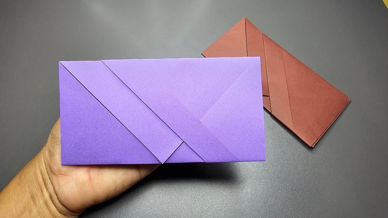 Envelope template a4 paper | envelope design tutorial | envelope diy tutorial